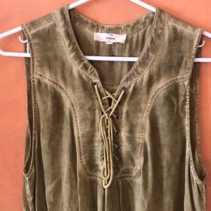 ENTRO | lace up tank